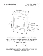 Предварительный просмотр 1 страницы Magnasonic FS50 User Manual