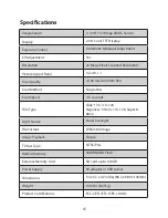 Предварительный просмотр 15 страницы Magnasonic FS52 User Manual