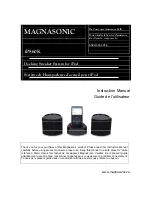 Magnasonic iP860K Instruction Manual preview