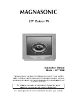 Magnasonic MCT2008 Instruction Manual preview