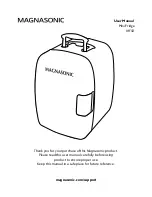 Preview for 1 page of Magnasonic MF50 User Manual