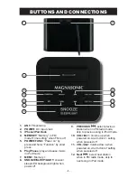 Предварительный просмотр 4 страницы Magnasonic MiC1000 User Manual