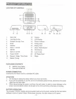 Предварительный просмотр 6 страницы Magnasonic MM172K Instruction Manual