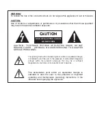 Предварительный просмотр 2 страницы Magnasonic MM176 K Instruction Manual