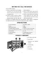 Preview for 8 page of Magnasonic MMW5736-1 Instruction Manual