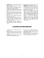 Предварительный просмотр 5 страницы Magnasonic MMW6103-3 Instruction Manual