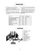 Предварительный просмотр 6 страницы Magnasonic MMW6103-3 Instruction Manual