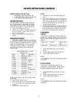 Предварительный просмотр 8 страницы Magnasonic MMW6103-3 Instruction Manual
