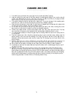 Предварительный просмотр 13 страницы Magnasonic MMW6103-3 Instruction Manual