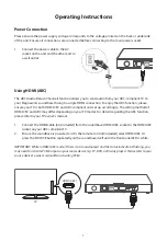 Preview for 7 page of Magnasonic SB41 User Manual