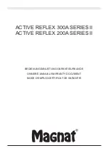 Magnat Audio ACTIVE REFLEX 300A II Series Owner'S Manual/Warranty Document preview