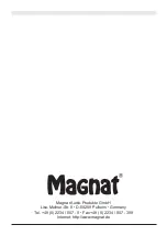 Preview for 20 page of Magnat Audio AD 125 BP Owner'S Manual/Warranty Document