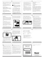 Preview for 2 page of Magnat Audio CAP 1.2F Owner'S Manual