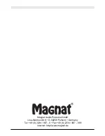 Preview for 14 page of Magnat Audio CENTER 210 Owner'S Manual/Warranty Document