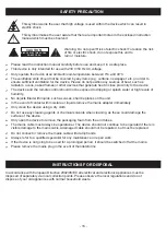 Preview for 16 page of Magnat Audio DVS 4232 Important Notes For Installation & Warranty Card