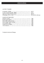 Preview for 26 page of Magnat Audio DVS 4232 Important Notes For Installation & Warranty Card