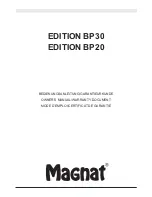 Magnat Audio EDITION BP20 Owner'S Manual preview