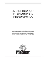 Предварительный просмотр 1 страницы Magnat Audio INTERIOR IW 510 C Owner'S Manual