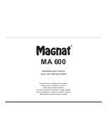 Preview for 1 page of Magnat Audio MA 600 Installation Instruction