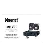 Preview for 1 page of Magnat Audio MC 2 S Important Notes For Installation & Warranty Card