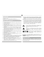 Preview for 44 page of Magnat Audio MC 2 S Important Notes For Installation & Warranty Card