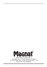 Preview for 44 page of Magnat Audio MONITOR SUPREME 2002 Owner'S Manual/Warranty Document