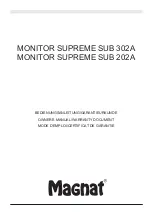 Preview for 1 page of Magnat Audio MONITOR SUPREME SUB 302A Instruction Manual