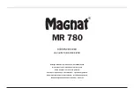 Magnat Audio MR 780 Important Notes For Installation & Warranty Card preview