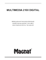 Preview for 1 page of Magnat Audio MULTIMEDIA 2100 DIGITAL Owner'S Manual/Warranty Document