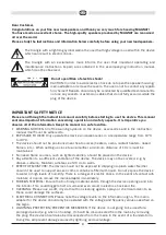 Preview for 8 page of Magnat Audio OMEGA 380 Important Notes For Installation & Warranty Card