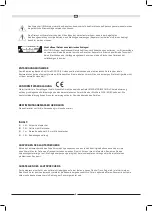 Preview for 5 page of Magnat Audio PRIME ONE Important Notes For Installation & Warranty Card