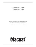 Magnat Audio QUANTUM 1003 Owner'S Manual preview