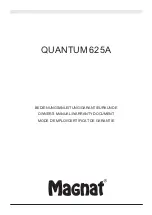 Magnat Audio QUANTUM 625A Owner'S Manual/Warranty Document preview