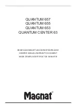 Preview for 1 page of Magnat Audio QUANTUM 657 Owner'S Manual/Warranty Document