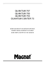 Magnat Audio QUANTUM 757 Owner'S Manual/Warranty Document preview