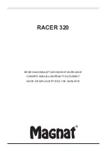 Preview for 1 page of Magnat Audio RACER 320 Owner'S Manual/Warranty Document