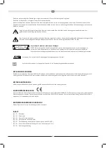 Preview for 5 page of Magnat Audio SBW 200 Important Notes For Installation & Warranty Card