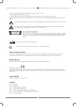 Preview for 11 page of Magnat Audio SBW 200 Important Notes For Installation & Warranty Card