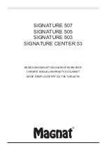 Magnat Audio SIGNATURE 507 Owner'S Manual/Warranty Document preview