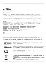 Preview for 2 page of Magnat Audio SOUNDDECK 100 Important Notes For Installation & Warranty Card