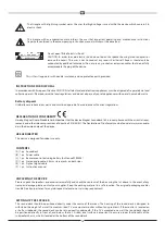 Preview for 10 page of Magnat Audio SOUNDDECK 160 Important Notes For Installation & Warranty Card