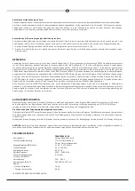 Preview for 8 page of Magnat Audio TRANSPULS 800A Important Notes For Installation & Warranty Card