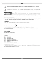 Preview for 10 page of Magnat Audio TRANSPULS 800A Important Notes For Installation & Warranty Card