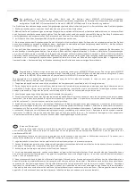 Preview for 37 page of Magnat Audio TRANSPULS 800A Important Notes For Installation & Warranty Card