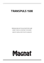 Предварительный просмотр 1 страницы Magnat Audio TRANSPULS Series Owner'S Manual/Warranty Document