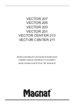 Предварительный просмотр 1 страницы Magnat Audio Vector 207 Owner'S Manual/Warranty Document