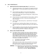 Preview for 24 page of MAGNATECH 609AF0A0C0 Operating And Maintenance Instruction Manual