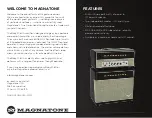 Preview for 2 page of Magnatone BABY M-80 Owner'S Manual