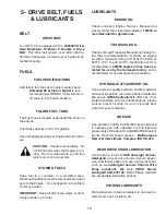 Preview for 18 page of MAGNATRAC RT1150 Operator / Technical  Manual