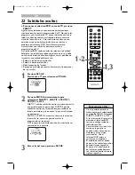 Preview for 22 page of Magnavox 13MC3206 - Tv/dvd Combination Guía Del Usuario
